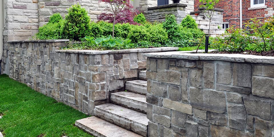 Retaining Wall Installation in Murphy, TX
