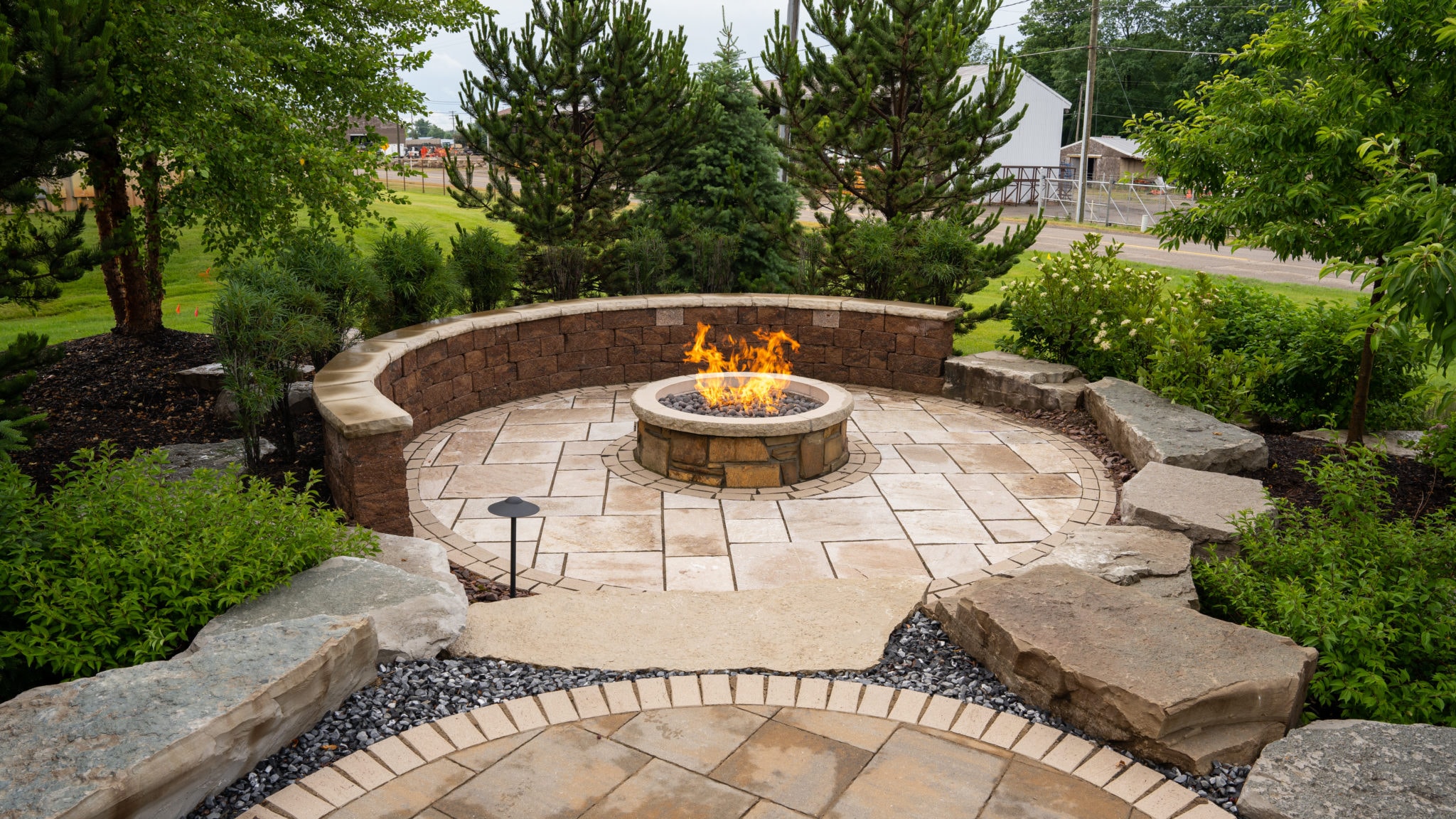 Hardscaping in Lancaster project 1