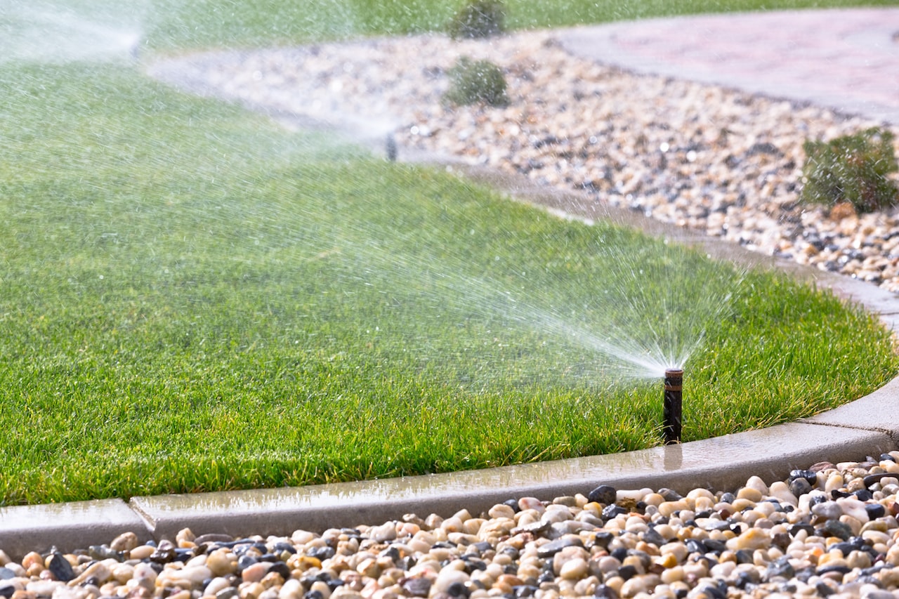 Irrigation System Installation in Lancaster project 2