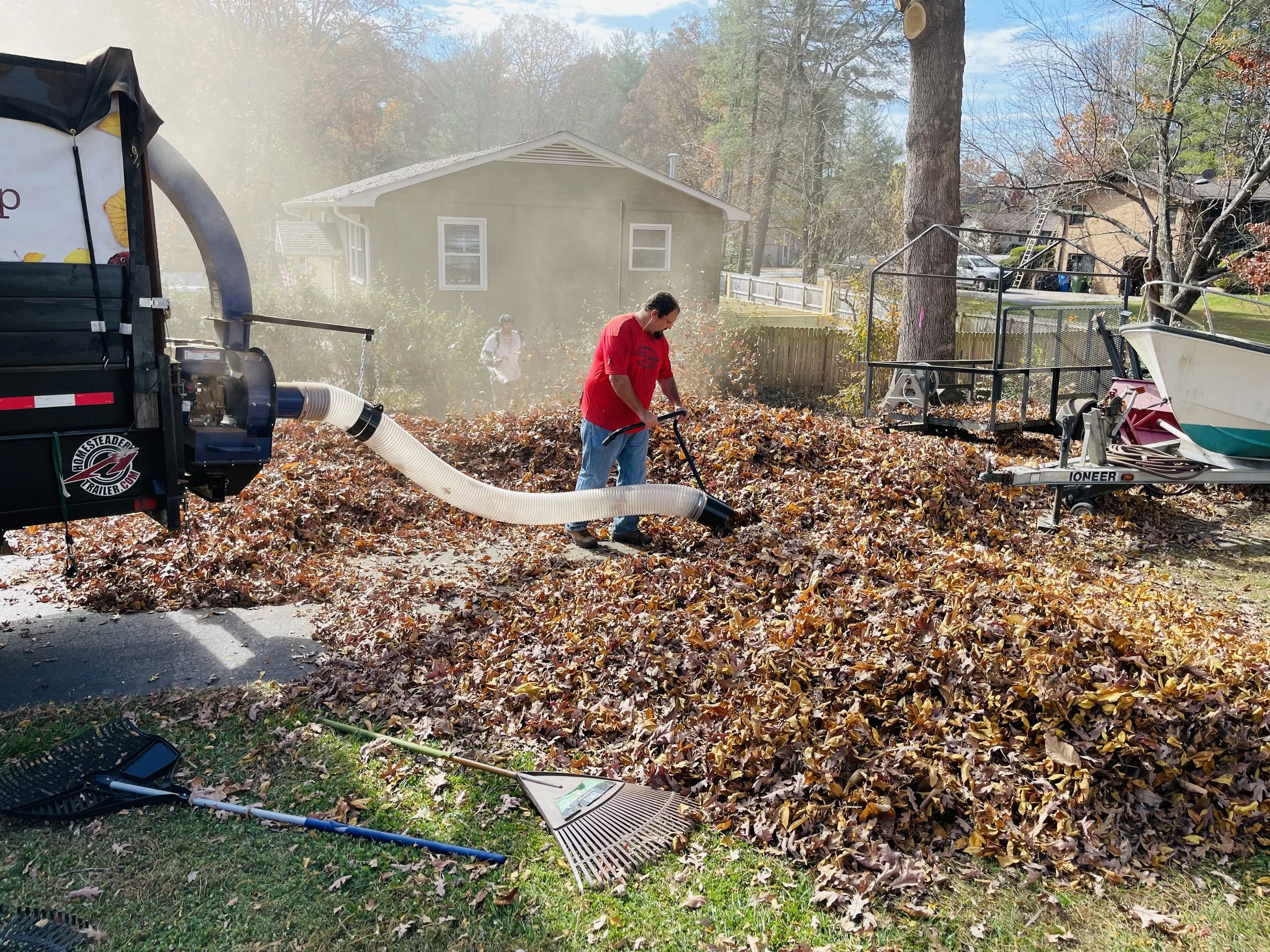Leaf Removal in Lancaster project 1