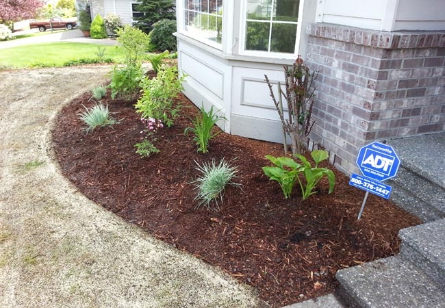 Mulch Installation in Waxahachie project 3