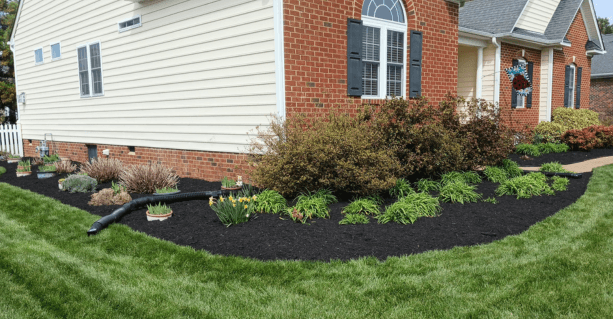 Mulch Installation in Waxahachie project 4