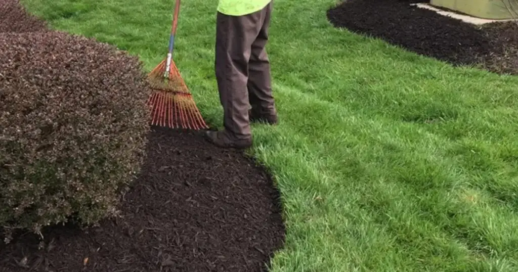 Mulch Installation in Waxahachie project 7