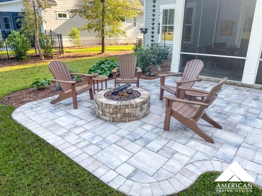 Patio Installation in Lancaster project 1