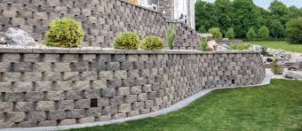 Retaining Wall Installation in Murphy project 6